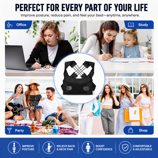 Posture Corrector for Shoulder Belt For Men & Women