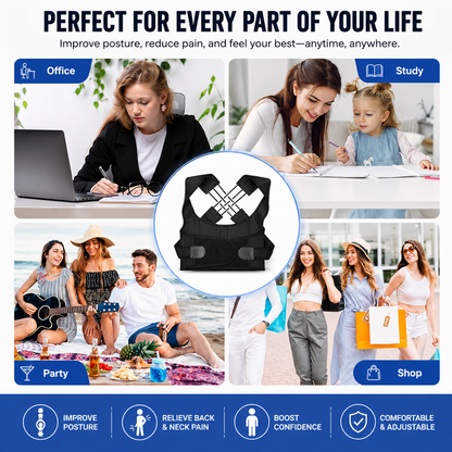 Posture Corrector for Shoulder Belt For Men & Women