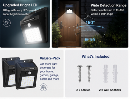 Solar Sensor Lights