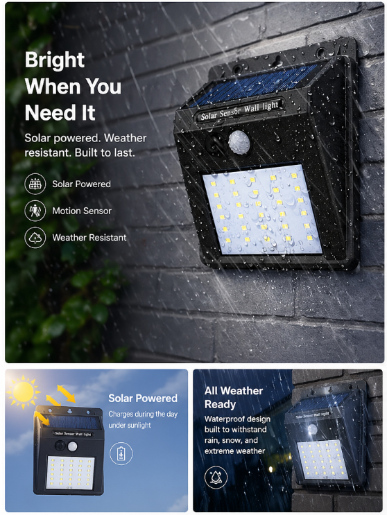 Solar Sensor Lights